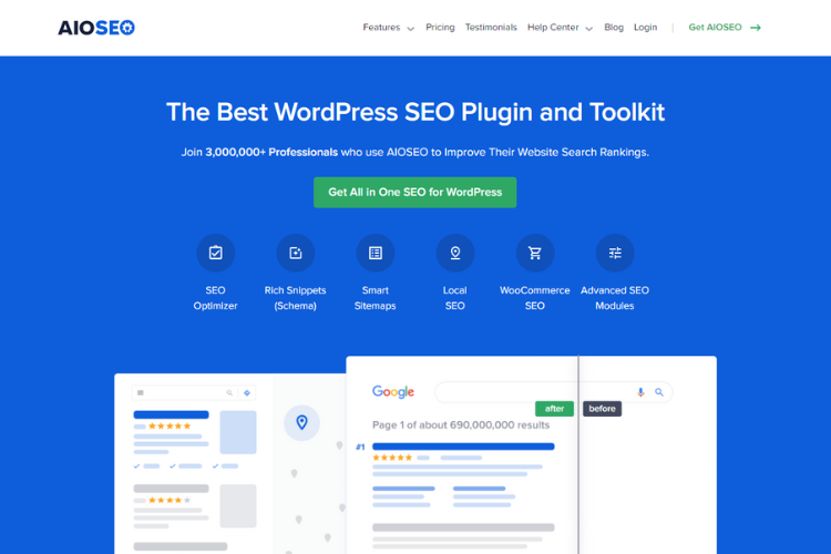 Check backlinks with All-in-One SEO