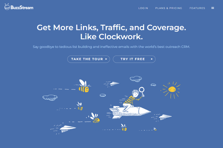 Check backlinks with BuzzStream
