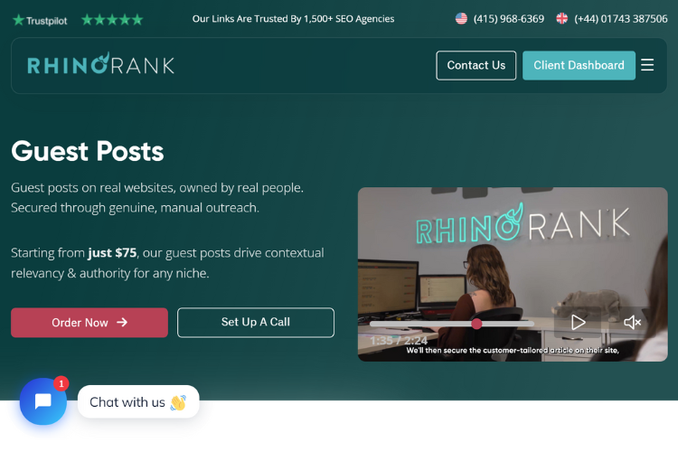 Best guest posting service - Rhino Rank