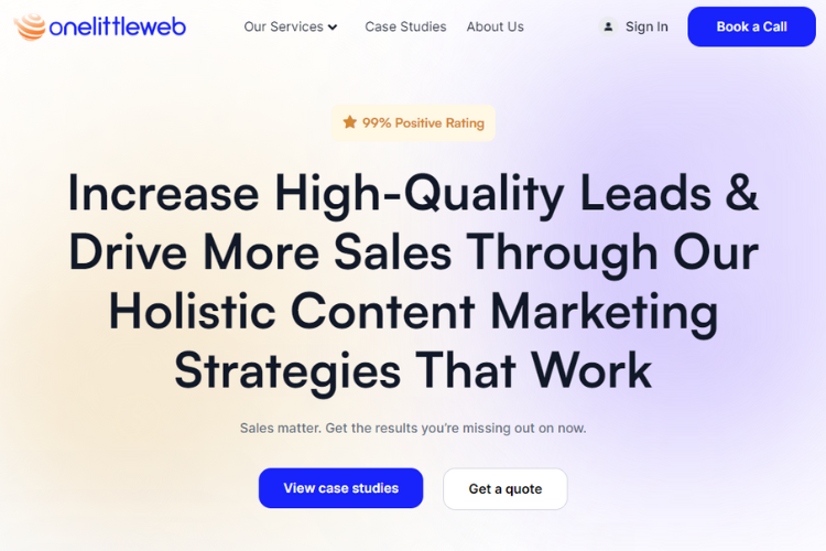 Guest posting - OneLittleWeb