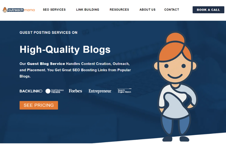 Guest posting - Outreach Mama