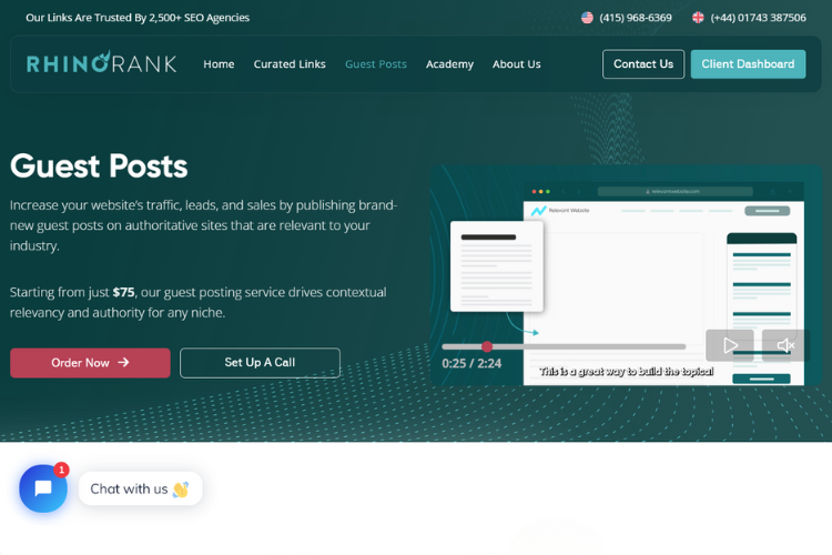 Guest post link building