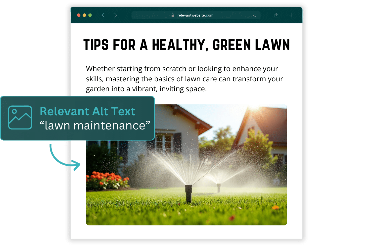 Infographic - Visual Links example
